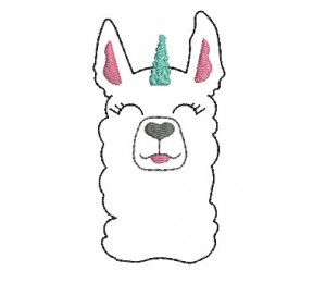 Stickdatei - LamaHorn